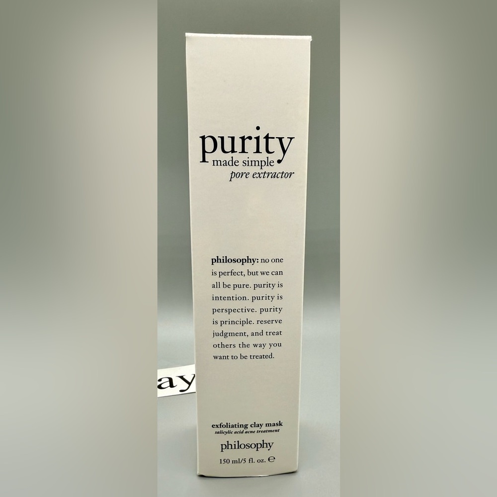 Philosophy Purity Made Simple "Pore Extractor/Clay Mask/ 5 oz. /NIB